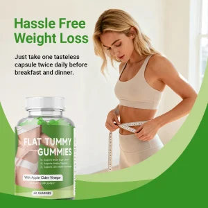 Metabolism Support Gummies - Weight Management,Fat Burning, Metabolism Boosting