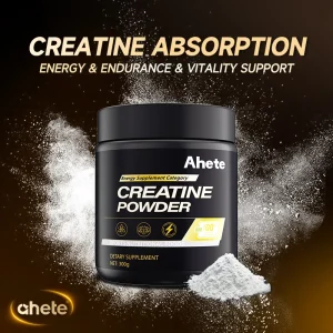 Ahete Fast-Absorbing Creatine Powder, Superior Mixability & Uptake