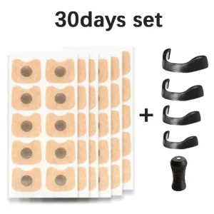 30 Days Supply Nasal Strips Starter Kit Improve Oxygen Intake Anti Snoring Nasal Dilator For Stuffy Nose Better Night Sleep For Adults