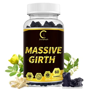 GPGP Greenpeople 60pcs TribulusTerrestris Extract Massive Girth Gummies for Men LONG-LASTING VITALITY EVFRY DAY
